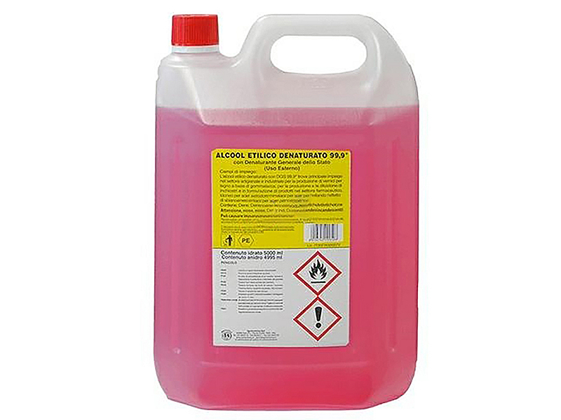 ALCOOL DENATURATO LT.5 99&deg;