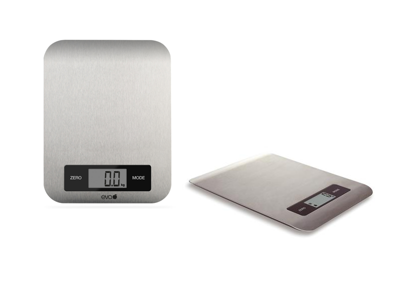 BILANCIA DIGITALE 1g-10KG SLIM INOX Eva