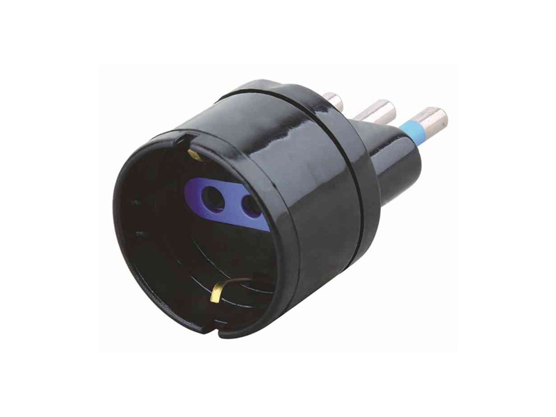 ADAT. 2P+T 10A+SCHUK 16A NERO 8013N