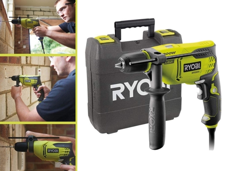 TRAPANO ELETT. 800W PERC.  RYOBI